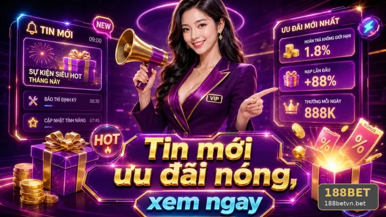 Khuyến Mãi 188BET Tại 188betvn.bet: Hướng Dẫn Đọc Dữ Liệu Ưu Đãi Qua Trải Nghiệm Di Động – Đọc Kỹ Điều Kiện Doanh Thu Trước Khi Nhận Ưu Đãi Từ Góc Kiểm Chứng Theo Tên Miền